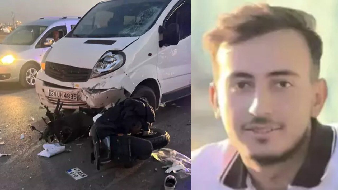Ticari araçla motosiklet çarpıştı: 19 yaşındaki genç yoğun bakımdayken hayatını kaybetti
