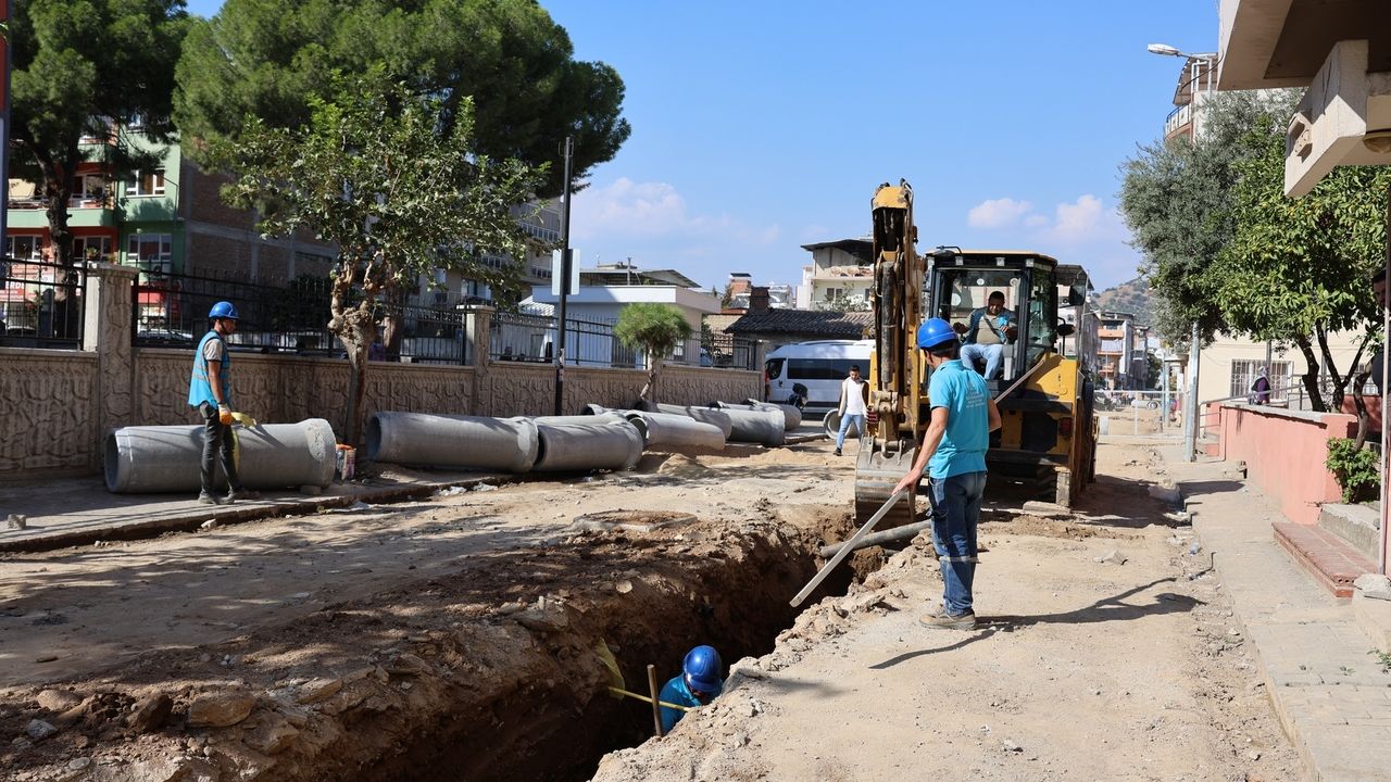 Aydın Büyükşehir'den altyapı atağı: Köşk'te çalışmalar başladı