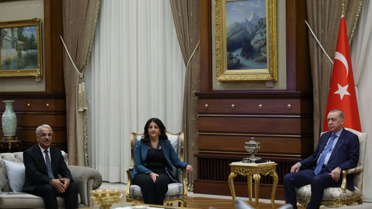 Beştepe’de kritik görüşme: Erdoğan ve DEM Parti arasında barış süreci görüşmesi