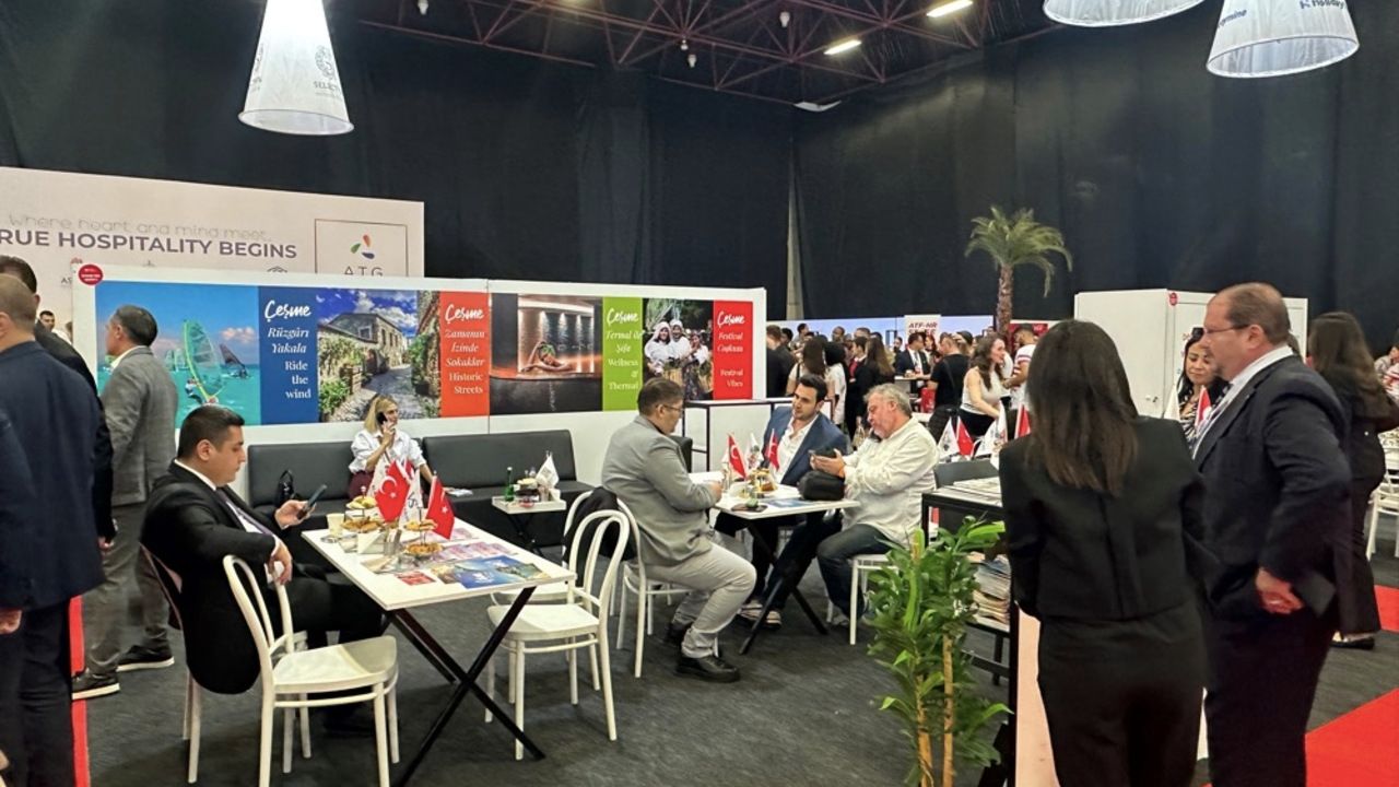 Çeşme, Antalya Turizm Fuarı'nda göz kamaştırdı