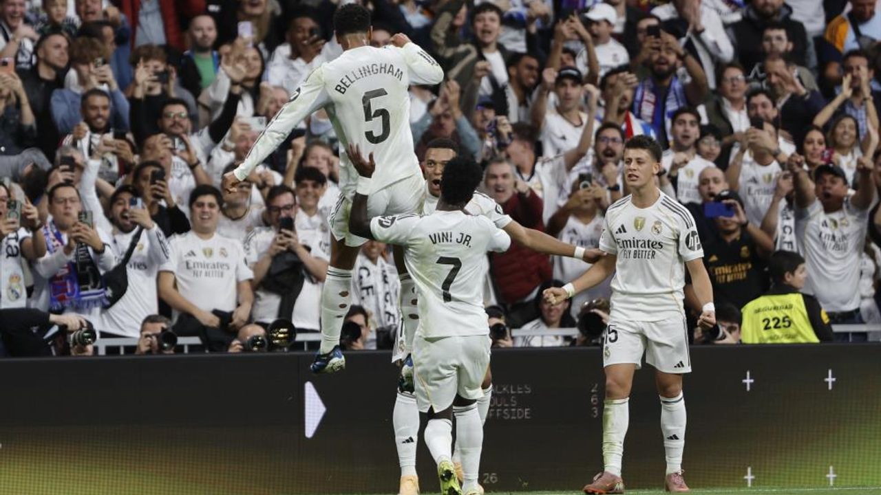 El Clasico’nun galibi Real Madrid! Arda Güler ilk 11’de başladı
