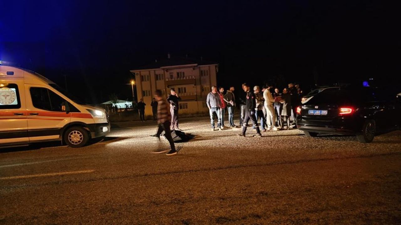 Feci kaza: Yolun karşısına geçmek isterken hayatını kaybetti