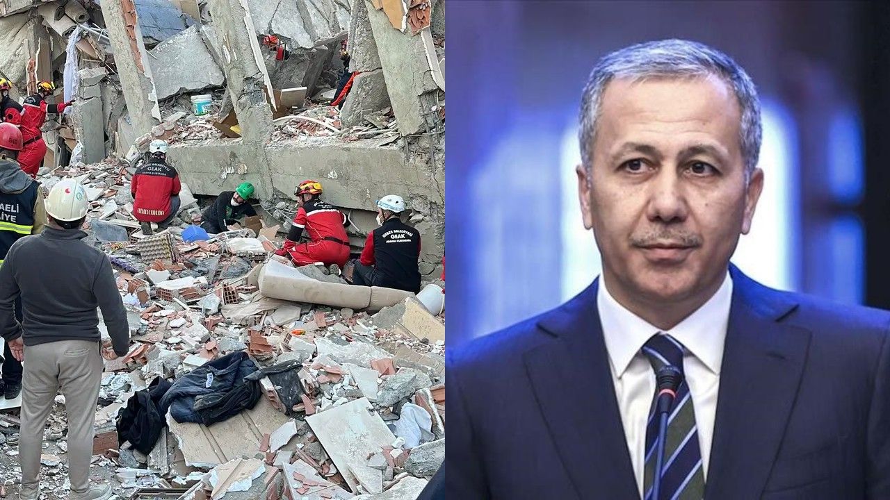 Gebze'de 6 katlı bina çöktü: Bakan Yerlikaya'dan flaş açıklama