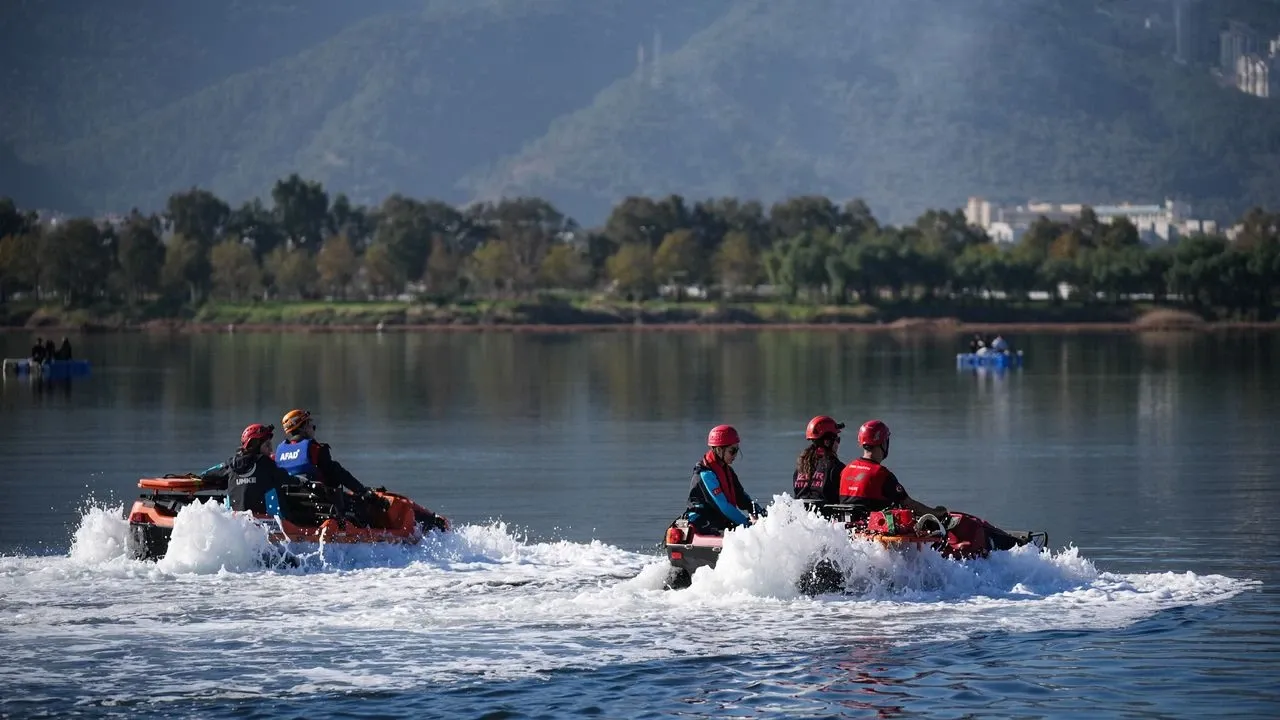 İzmir’de sel ve su baskını tatbikatı