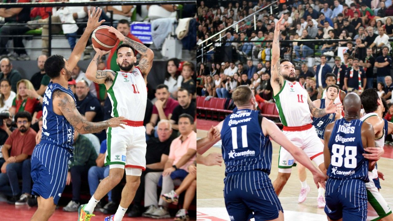 Karşıyaka potada Galatasaray önünde