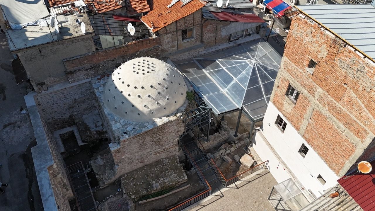 Tarihi Kıllıoğlu Hamamı sanatla yeniden doğuyor