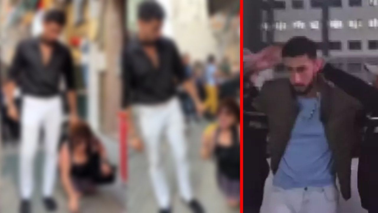 Boynuna tasma taktığı kadını sokakta gezdirdi: 2 tutuklama