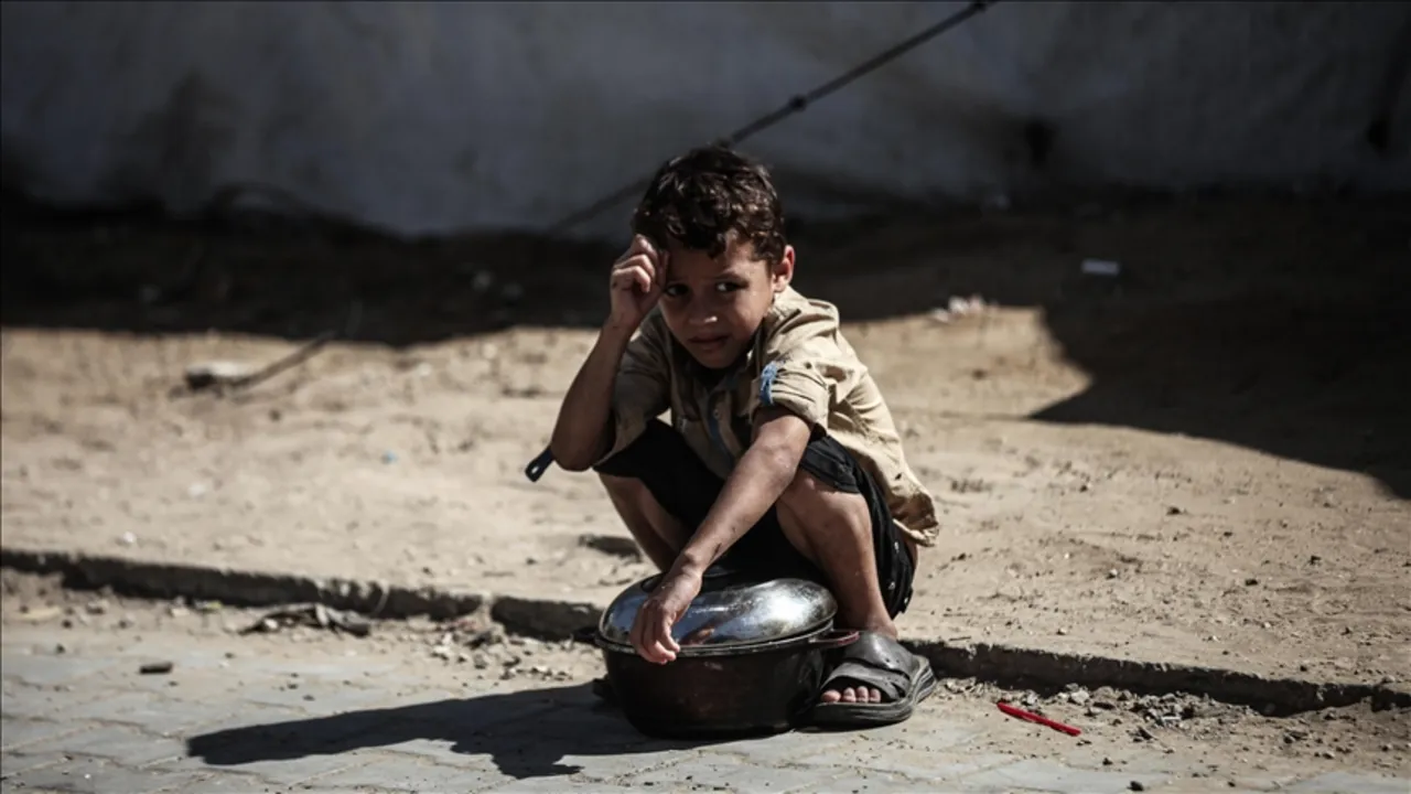 UNICEF: Gazze’de ateşkese rağmen binlerce çocuk aç uyuyor