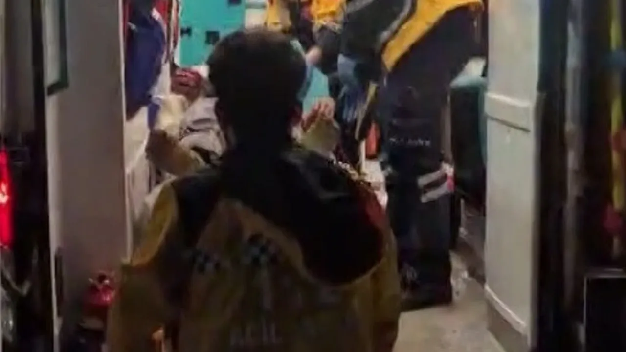 Kontrolden çıkan araç takla attı: 1 ölü, 3 yaralı