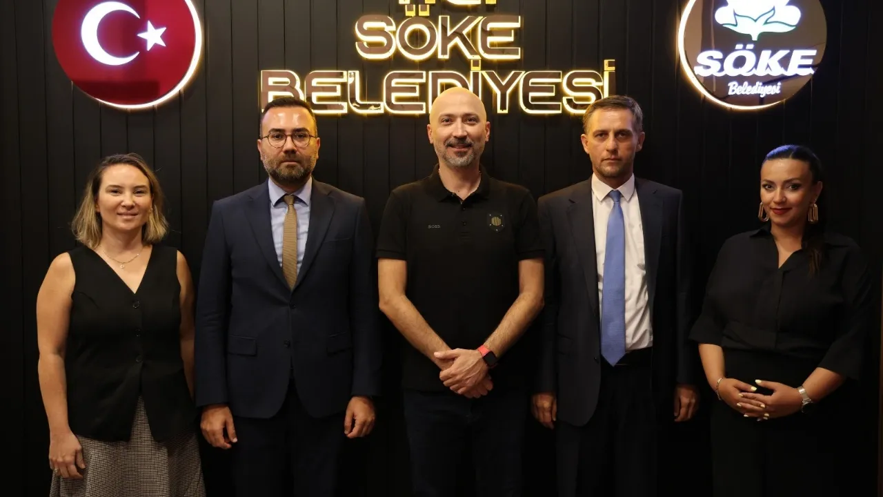 GEKA heyetinden Söke Belediyesi’ne kalkınma ziyareti