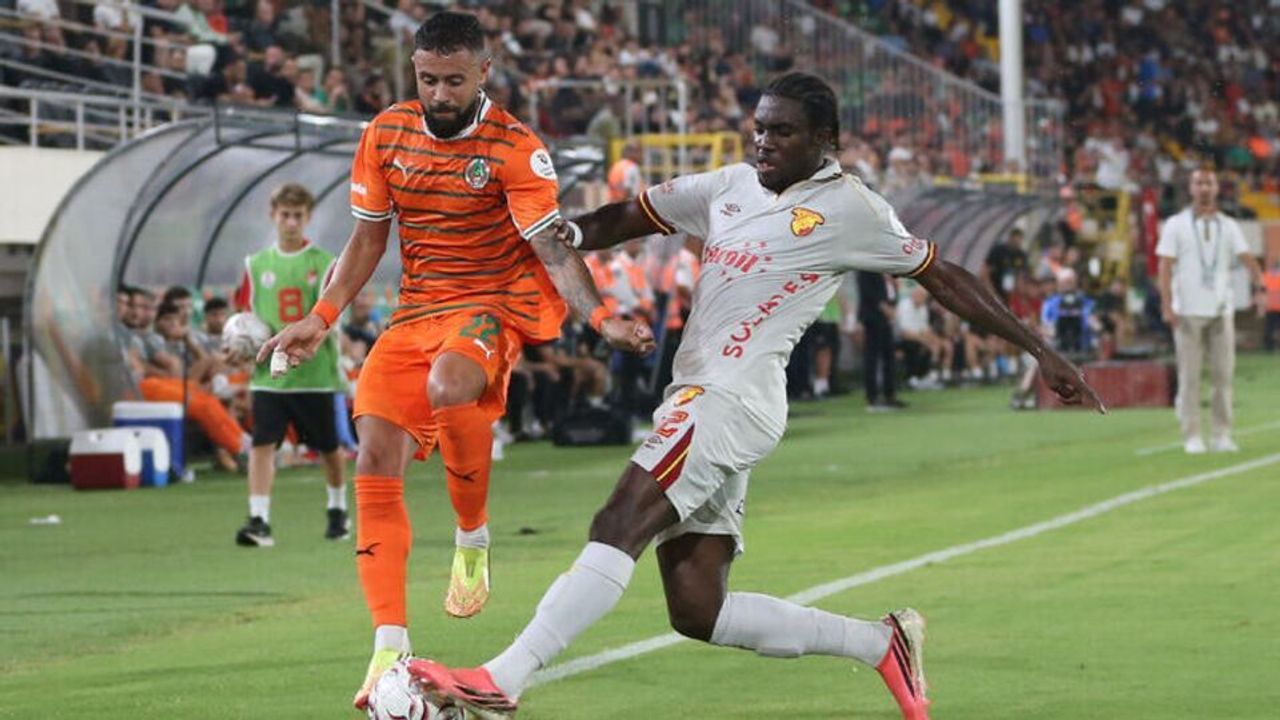 Göztepe, Alanyaspor deplasmanından 1 puanla döndü