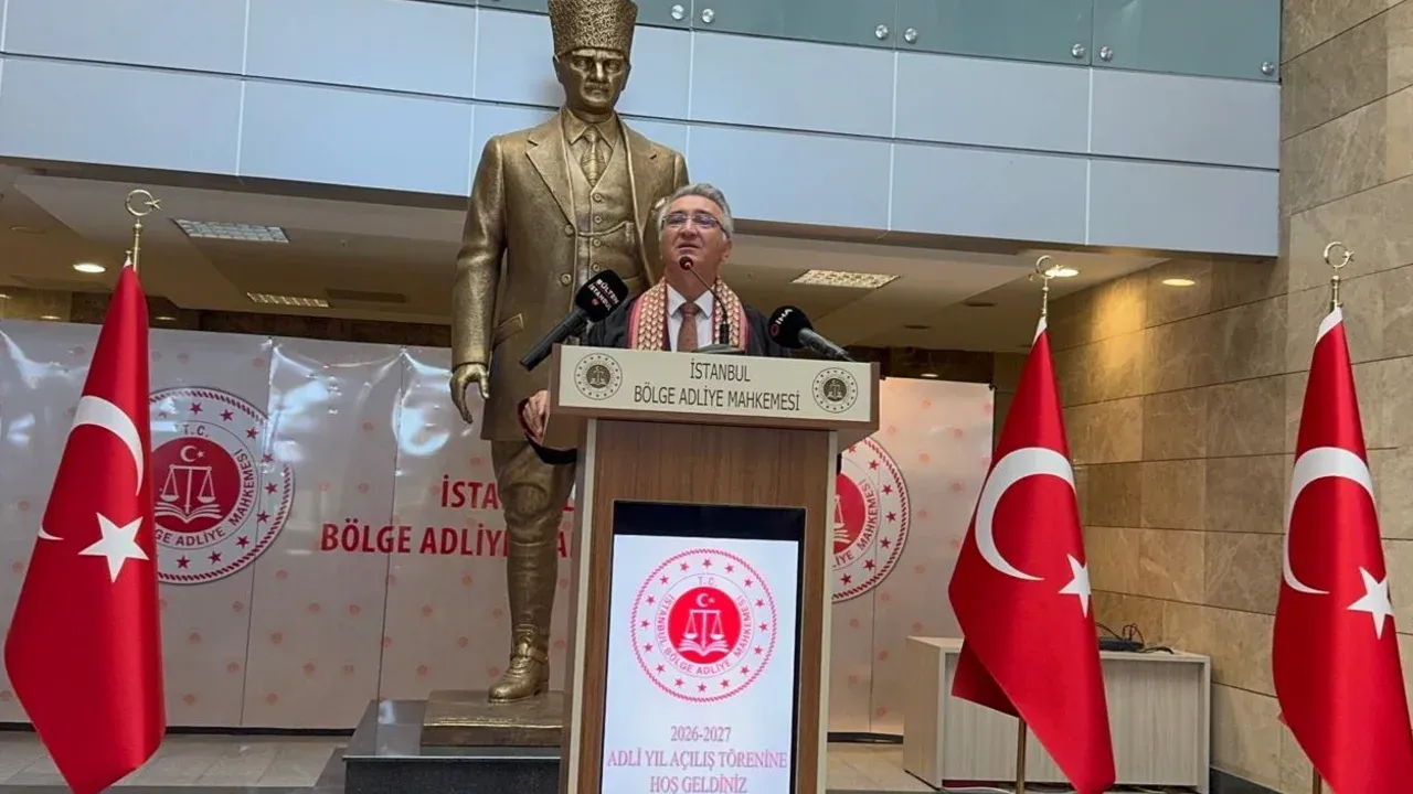 İstanbul Bölge Adliye Mahkemesi’nde yeni adli yıl törenle başladı