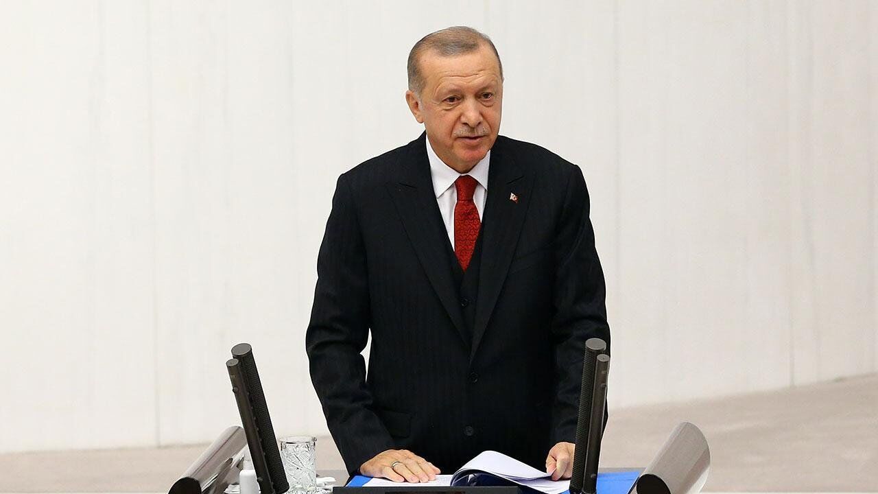 Erdoğan TBMM’de konuştu: “Fon piyasasındaki sorunu süratle çözüyoruz”