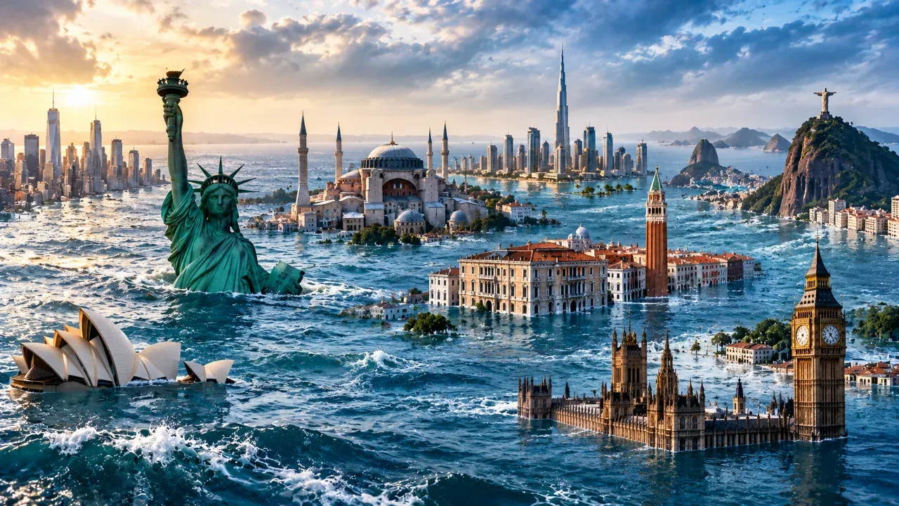 Sular altında kalma riski taşıyan 36 şehir: Türkiye'den o il listede!