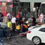 D-100 Karayolu’nda zincirleme kaza: Yaralılar var
