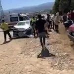 Otomobiller kafa kafaya çarpıştı: 1’i bebek 6 kişi yaralandı