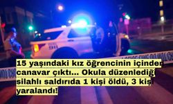 15 yaşındaki kız öğrencinin içinden canavar çıktı... Okula düzenlediği silahlı saldırıda 1 kişi öldü, 3 kişi yaralandı!