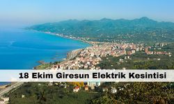 Giresun yarın sabaha elektriksiz başlayacak – 18 Ekim Giresun elektrik kesintisi