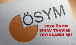 2024 ÖSYM sınav takvimi yayınlandı mı? İşte 2024 KPSS, YKS, DGS, ALES sınav tarihleri...