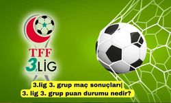 3.lig 3. grup maç sonuçları| 3. lig 3. grup puan durumu nedir?
