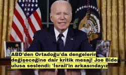 ABD'den Ortadoğu'da dengelerin değişeceğine dair kritik mesaj! Joe Biden ulusa seslendi: 'İsrail'in arkasındayız