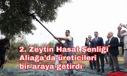 2. Zeytin Hasat Şenliği Aliağa’da üreticileri bir araya getirdi