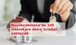 Büyükçekmece'de 105 metrekare daire icradan satılacak