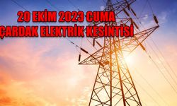 Denizli Çardak'ta elektrik kesintisi, aman telefonları şarj edin, çamaşır ve bulaşığı unutun...