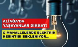 Aliağa Pazar gününü elektriksiz geçirecek! 29 Ekim Aliağa elektrik kesintisi