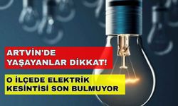 Artvin'de yaşayanlara uyarı! Telefonlarınızı şarj etmeyi unutmayın... -25 Ekim Artvin elektrik kesintisi