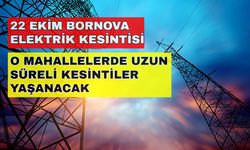 Bornova'yı uzun elektrik kesintileri bekliyor! Hangi mahalleler elektriksiz kalacak? 22 Ekim Bornova elektrik kesintisi