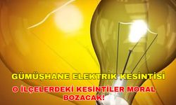 4 Ocak 2024  Gümüşhane elektrik kesintisi 7 saat sürecek! İşte detaylar... -Çoruh Elektrik kesintisi