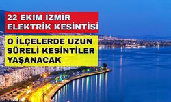 İzmir Pazar gününü elektriksiz geçirecek! Telefonlarınızı şarj etmeyi unutmayın... -22 Ekim Pazar elektrik kesintisi