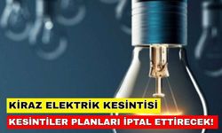 Kiraz elektrik kesintisi günü felç edecek! İşte detaylar... -31 Ekim Gediz elektrik kesintisi