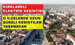 Kırklareli'de yaşayanlara uyarı! Elektrik kesintisi işleri iptal ettirecek! -25 Ekim Kırklareli elektrik kesintisi