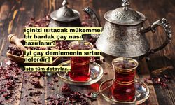 İçinizi ısıtacak mükemmel bir bardak çay nasıl hazırlanır, iyi çay demlemenin sırları nelerdir? İşte tüm detaylar...