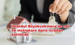 İstanbul Büyükçekmece'de net 56 metrekare daire icradan satılacak