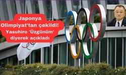 Japonya Olimpiyat'tan çekildi. Yasuhiro 'Üzgünüm' diyerek açıkladı