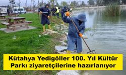 Kütahya Yedigöller 100. Yıl Kültür Parkı ziyaretçilerine hazırlanıyor