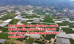 Sarıgöl’de daire fiyatına arsa! Manisa Sarıgöl'de 11.459,92 metrekare tarla mahkemeden satılacak