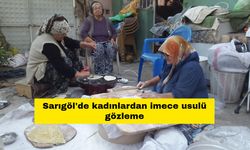 Manisa Sarıgöl'de kadınlardan imece usulü gözleme