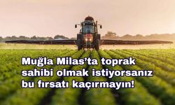 Muğla Milas’ta toprak sahibi olmak istiyorsanız bu fırsatı kaçırmayın!