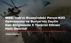 MSB:Irak'ın kuzeyindeki 'Pençe-Kilit Operasyonu' ve Suriye'nin 'Zeytin Dalı' bölgesinde 5 terörist etkisiz hale getirild