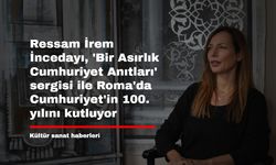 Ressam İrem İncedayı, 'Bir Asırlık Cumhuriyet Anıtları' sergisi ile Roma'da Cumhuriyet'in 100. yılını kutluyor