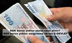 SGK borcu yoktur yazısı nasıl alınır? SGK borcu yoktur sorgulama ekranı E-DEVLET