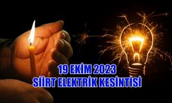 Siirt günü elektrik kesintileriyle geçirecek... 19 Ekim 2023 Siirt Elektrik Kesintisi