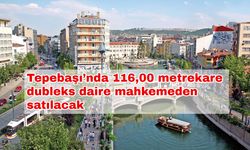 Tepebaşı’nda 116,00 metrekare dubleks daire mahkemeden satılacak