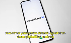 Xiaomi’nin yeni işletim sistemi HyperOS’un ekran görüntüleri sızdırıldı