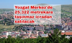 Yozgat Merkez'de 25.322 metrekare taşınmaz icradan satılacak