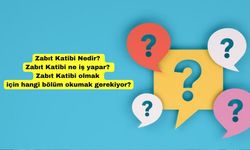 Zabıt Katibi Nedir? Zabıt Katibi ne iş yapar? Zabıt Katibi olmak için hangi bölüm okumak gerekiyor?